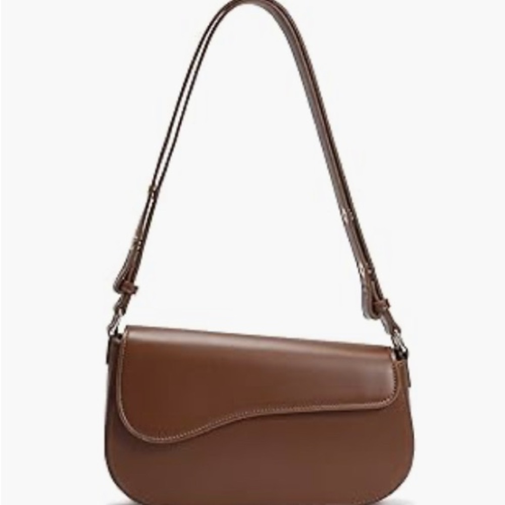 Elegant Brown Shoulder Bag